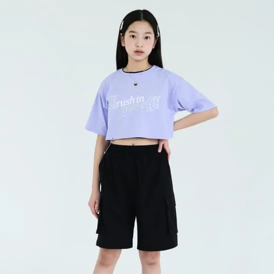 더데이걸 반짝반짝 크롭 나시세트 TGRA24313