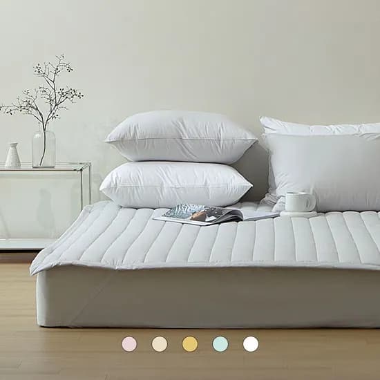 메종 호텔식 고밀도순면60수 바이오워싱 고정밴딩 침대패드(SS/Q) 8colors
