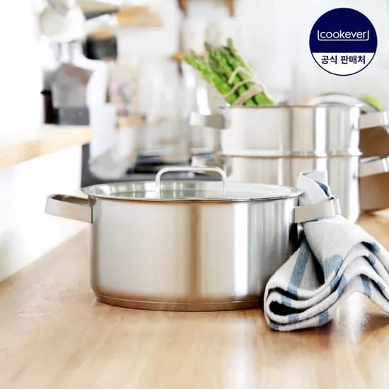 Cook304 인덕션 스텐 양수 냄비 20cm