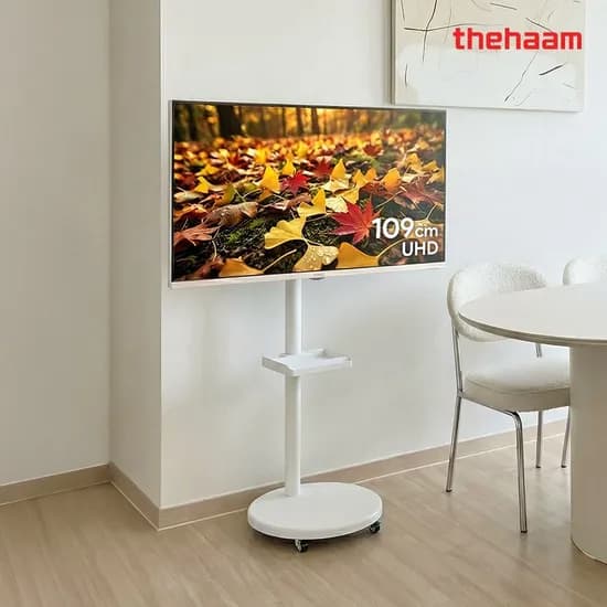 109cm 화이트 43인치 UHD 120Hz TV 삼탠바이미 호환