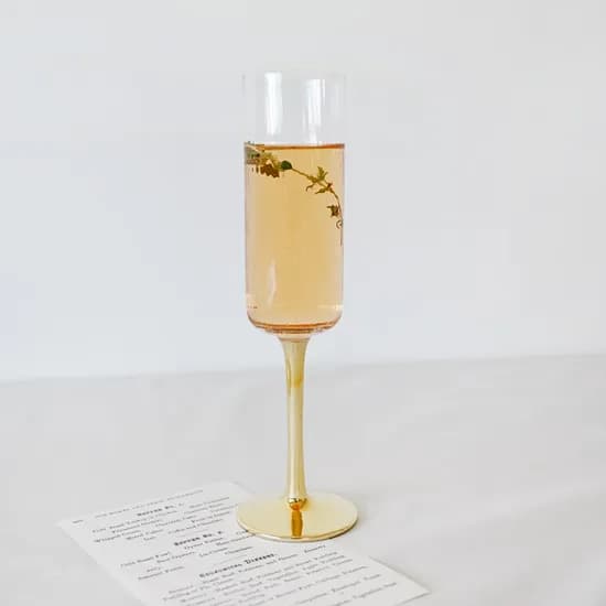 로즈블링 고블렛 샴페인잔 일자형 200ml