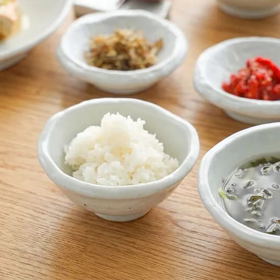 곱게 빚은 은유 밥공기 국산 프리미엄 한식 도자기 그릇 신혼 식기 집들이 선물
