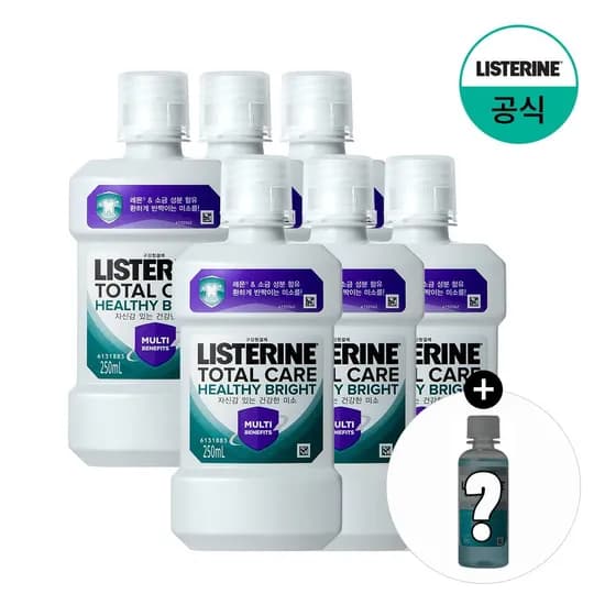 토탈 헬씨 브라이트 250mlx6+(증정)100ml 랜덤(스트롱)