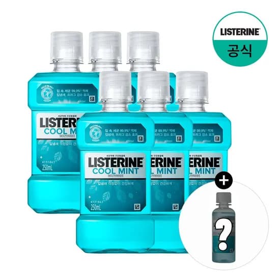 쿨민트 250mlx6+(증정)100ml 랜덤(스트롱)