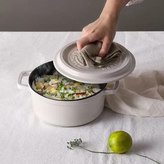 브리에 무쇠 냄비 IH 몽꽁떼 캐서롤 18cm (3컬러)