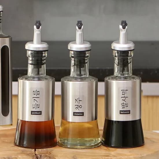 더 쉐프 304스텐 오일병 200ml 3개