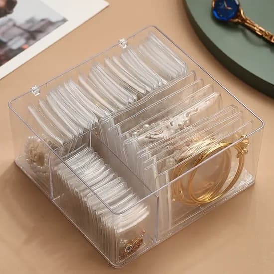 하나씩 보관하는 아크릴 칸막이 악세사리 정리함 오픈형 7,900원