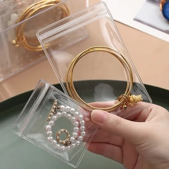 변색방지 PVC 악세사리 보관 지퍼백 3size 1,500원