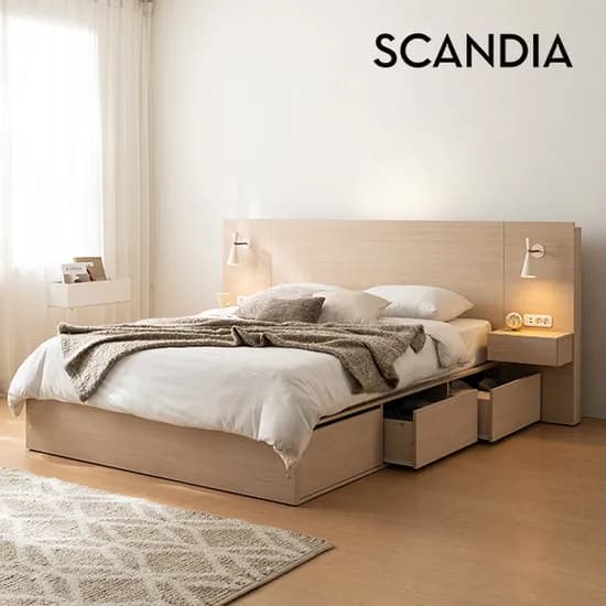 최대할인 68% / 스테이 호텔 LED 수납침대(매트제외) SS/Q/K/LK