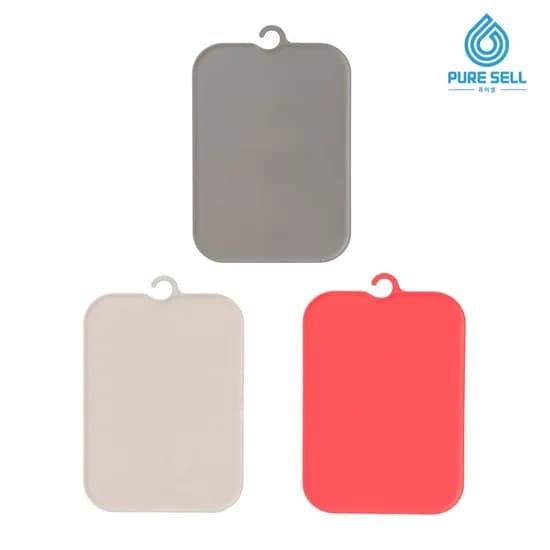 칼자국 칼집 안나는 항균 TPU 안심 이유식 도마 대 39cm x 25cm