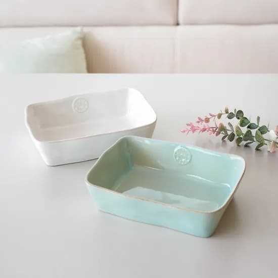 노바 화이트 직사각오븐접시 25cm