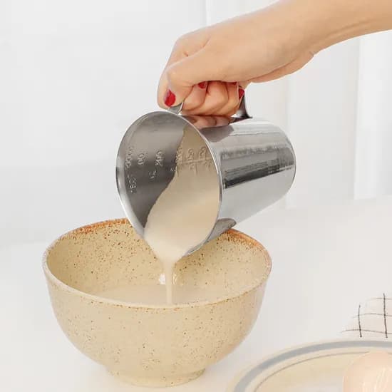 빈티지 국산 스텐 계량컵 500ml