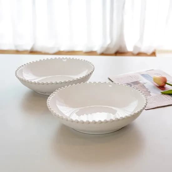 코스타노바  화이트펄  파스타볼 23cm