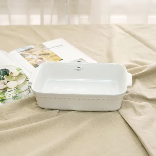 코스타노바 화이트펄 직사각오븐접시 27cm