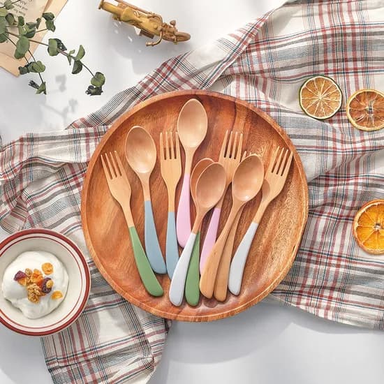 주주브바움 나무 디저트 포크 2,900원
