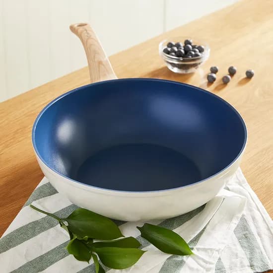 블루베리 코팅 인덕션 IH 후라이팬 웍 28cm