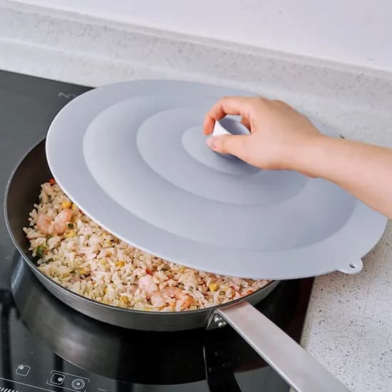 위생적인 실리콘 냄비 뚜껑 덮개 3color 3size