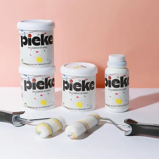 떼어내는 프리미엄 수성 페인트 pieke 실내 인테리어용 1kg
