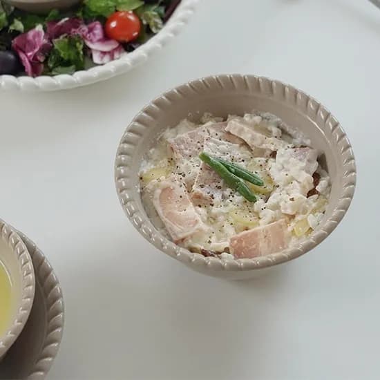 오블롱 대접 국그릇 볼