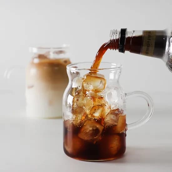 밀키 내열유리 머그컵 500ml 2p 세트