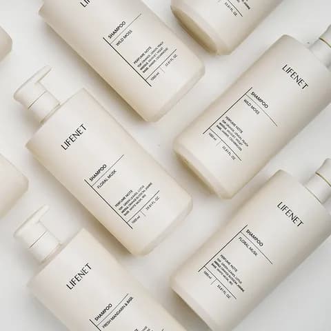 산뜻케어 퍼퓸 샴푸 1000ml 3종