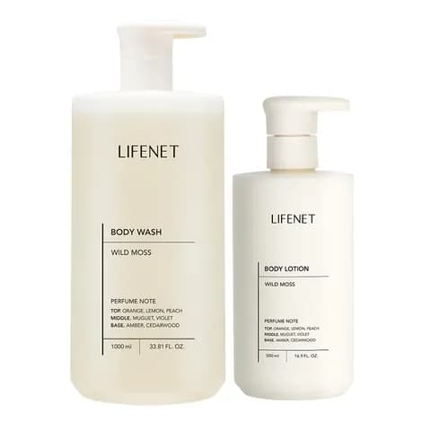 바디 케어 세트 (바디워시 1000ml + 바디로션 500ml) / 향 3종 13,800원