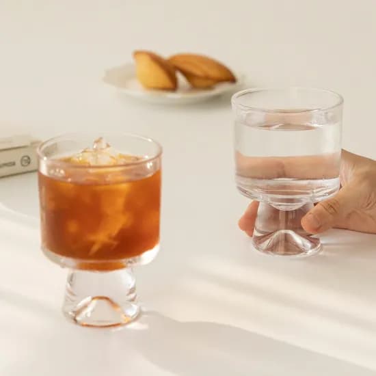 스퀘어 마운틴 고블렛잔 230ml 2P