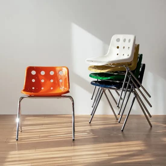 콰트로 치즈 디자인 미드센츄리 카페 식탁 의자 5colors