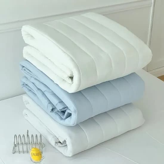 고슬고슬 시원한 시어서커 알러지케어 여름 침대 패드 SS/Q 3colors