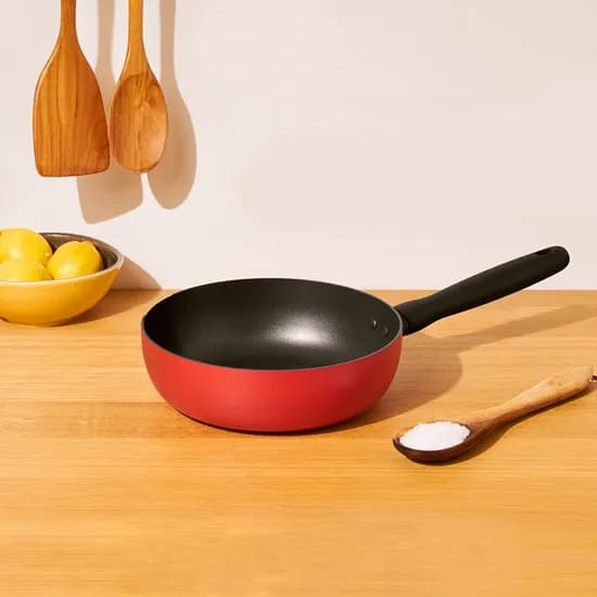 바우하우스 인덕션 멀티팬 22cm 레드