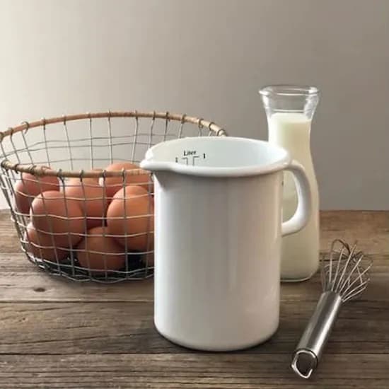 클래식 계량컵 1L 화이트