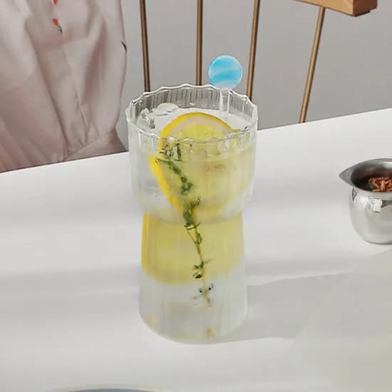 트위스터 내열 글라스 유리컵 550ml / 홈카페 하이볼잔 물컵 맥주잔