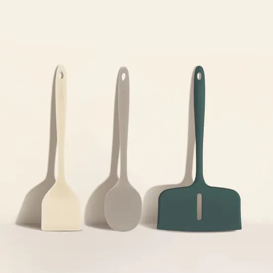하모니 일체형 실리콘 조리도구 3종세트 (3color)