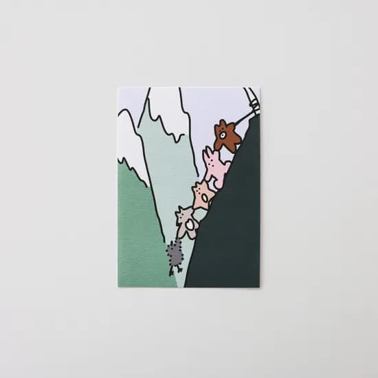 mountain postcard 마운틴 엽서