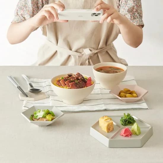 NEW 클래식시리즈 밥공기 국공기 1SET 곡선라인