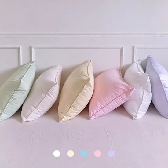 부드러운 알러지케어 먼지없는 강아지털방지 크림 베개커버(단품)