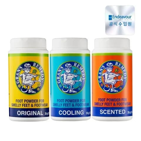 공식수입 신발 발냄새 제거제 뿌리는타입 35g (3종 택1)