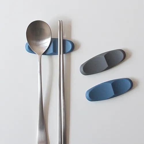 실리콘 수저받침대