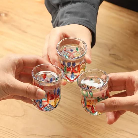 프라카 팔레트 집들이 소주잔 술잔 50ml 4P 세트