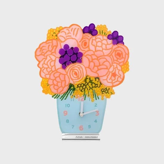 모양시계 ORANGE VASE, 굴리굴리