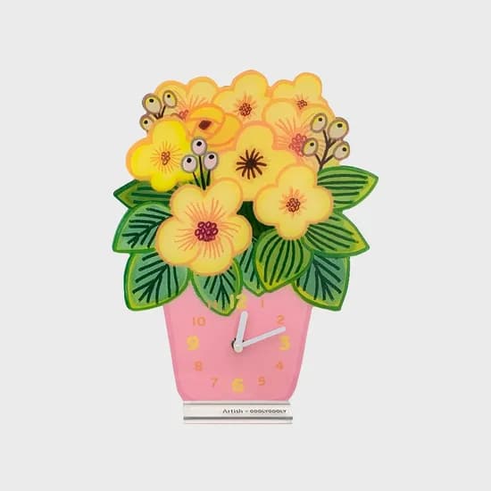 모양시계 YELLOW VASE, 굴리굴리