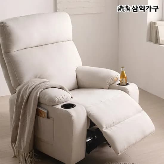 휴이 프리미엄 1인용 전동 원터치 와이드 리클라이너 소파 259,000원