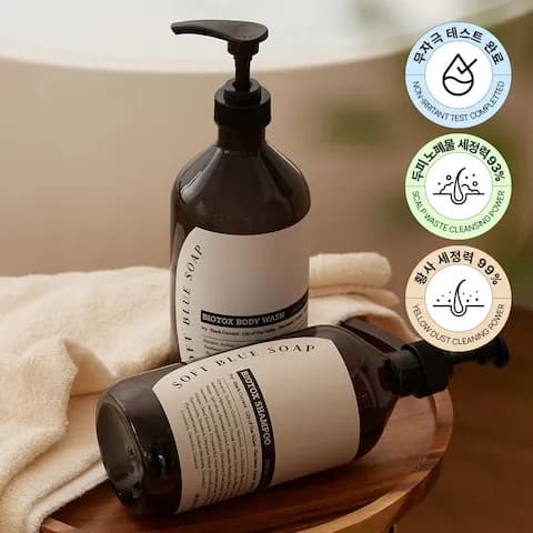 바이오톡스샴푸 1000ml + 바디워시 1000ml