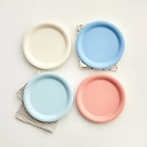 L 둥근앞접시 4P세트 봄쿨 9,900원