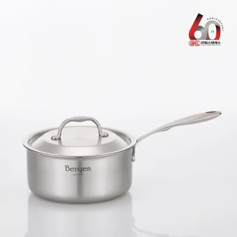 통5중 IH 인덕션 베르겐 스텐 편수냄비 18cm