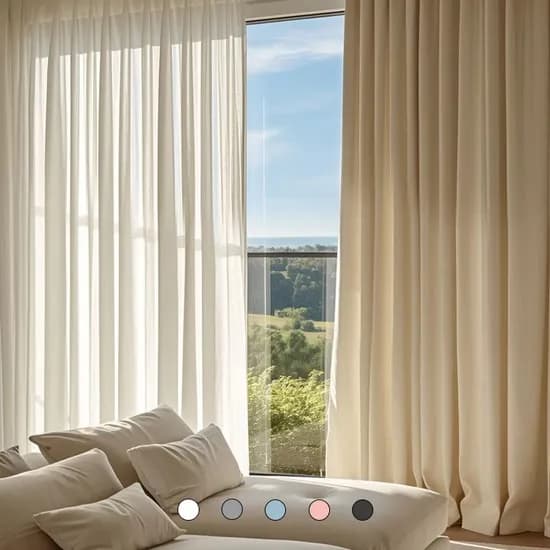 국내산 소프트 린넨스타일 사계절 항균 암막커튼 맞춤제작 자외선차단 7colors 24,900원