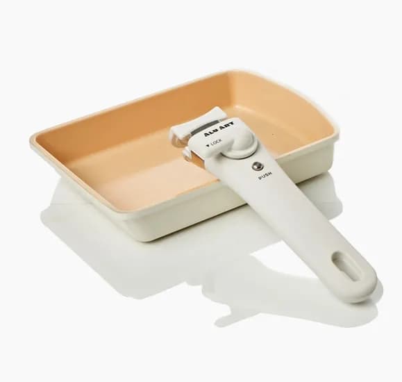 매직그립 IH 사각계란말이팬 단품(모든열원/식세기 사용가능)