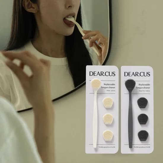혀자손 교체형 혀클리너(본품2개+헤드6개) 4컬러