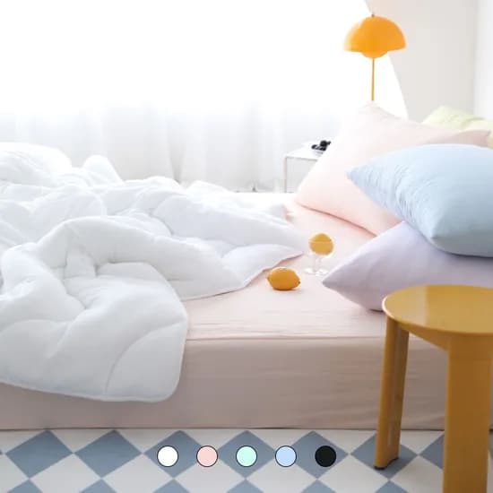 사계절 보송보송 세미 매트리스커버 8색상 SS Q K 19,800원