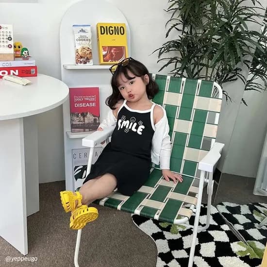 벨트 폴딩체어 캠핑의자 2개